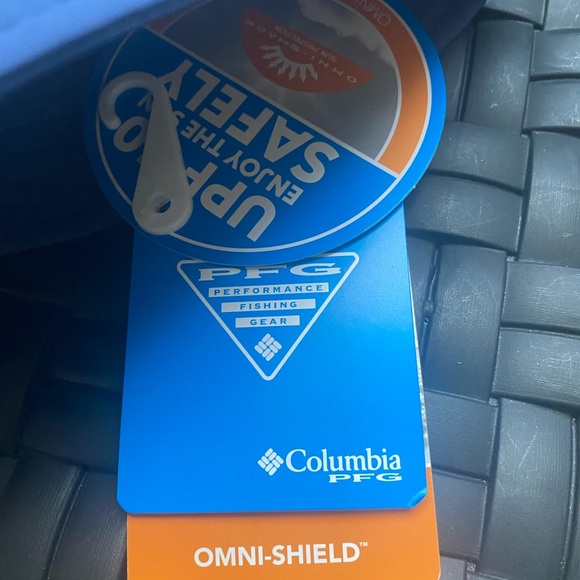 NEW with Tags Mens Size L / XL Columbia PFG Bucket Hat Blue Fishing UPF 50 Gift - Picture 5 of 7